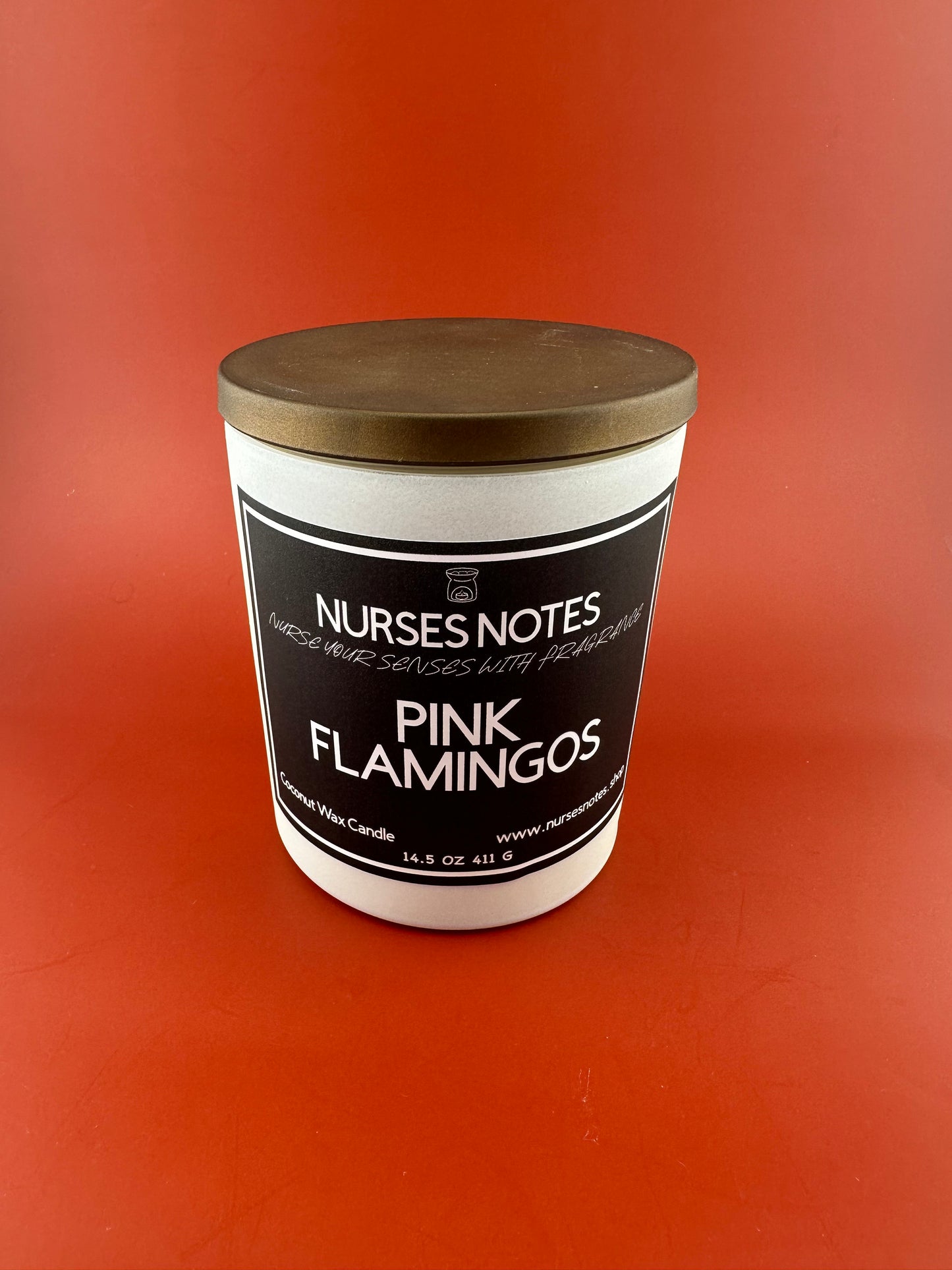 CANDLE PINK FLAMINGOS