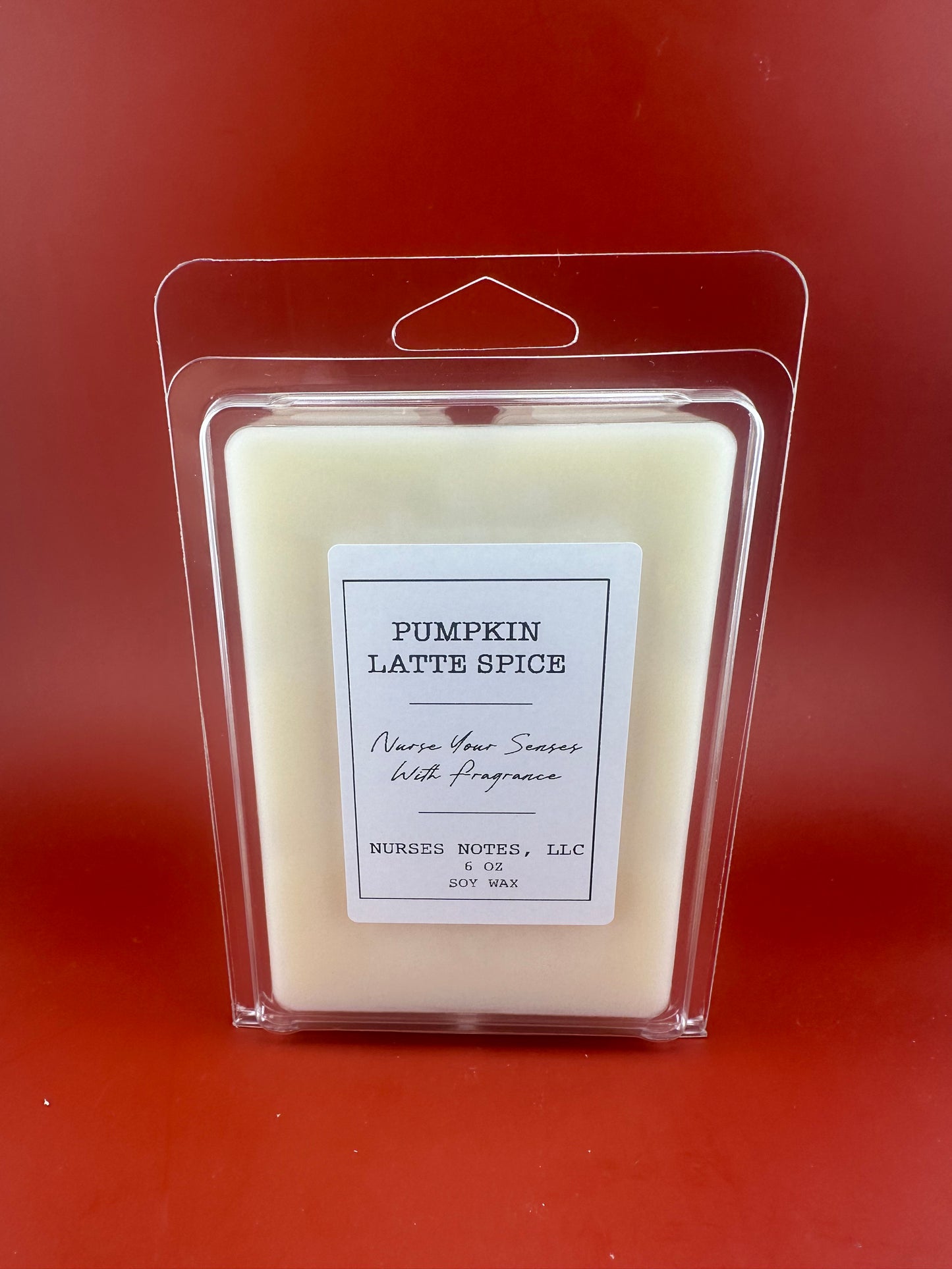 LARGE WAX MELT (6OZ) PUMPKIN LATTE SPICE