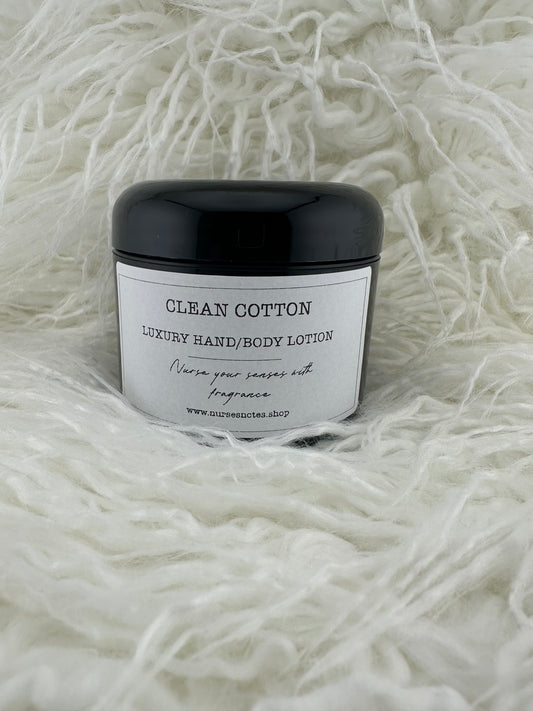 LUXURY LOTION CLEAN COTTON 4 0Z