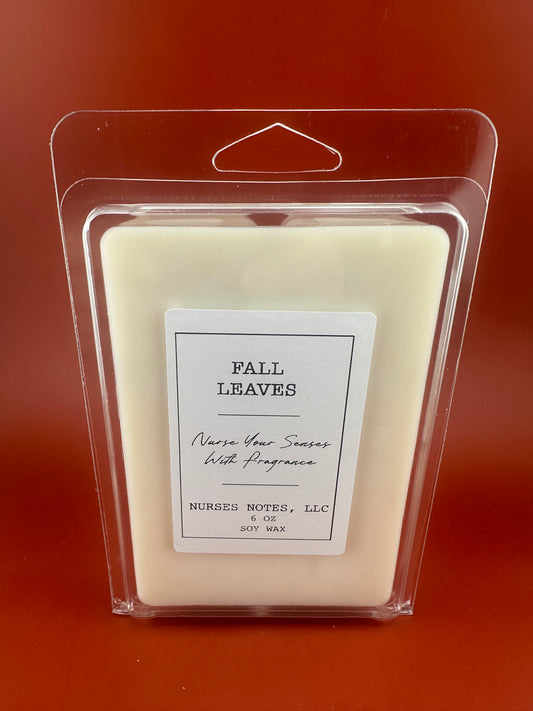 LARGE WAX MELT (6OZ) FALL LEAVES