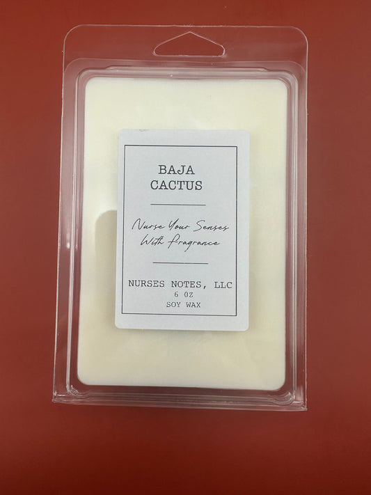 Wax Melt (6 oz large) Baja Cactus