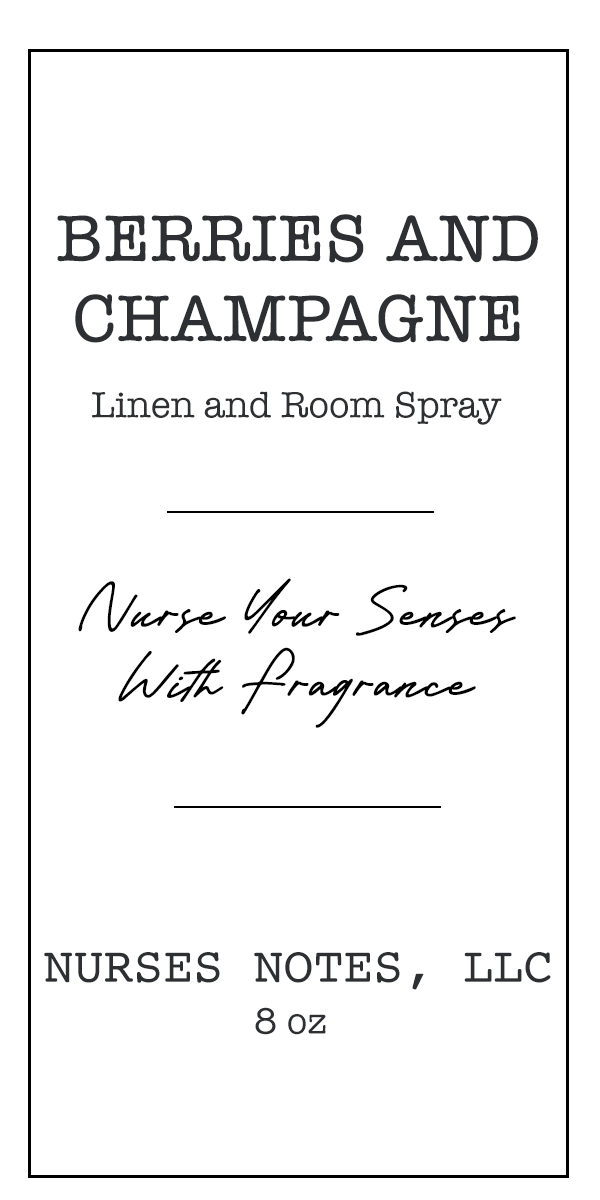 Berries and Champagne Room and Linen Spray